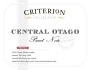 Criterion Pinot Noir 2019  Front Label