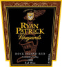 Ryan Patrick Rock Island Red 2008 Front Label