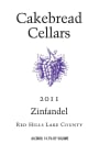 Cakebread Zinfandel 2011 Front Label