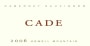 CADE Howell Mountain Cabernet Sauvignon 2006 Front Label