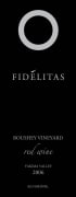 Fidelitas Boushey Vineyard Red Blend 2006 Front Label