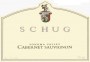Schug Sonoma Valley Cabernet Sauvignon 2004 Front Label