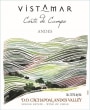Vistamar Corte de Campo Andes Gran Reserva 2015  Front Label