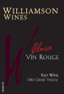 Williamson Wines Clarissa Vin Rouge 2009  Front Label