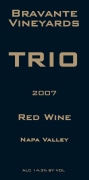 Bravante Vineyards Trio Claret 2007 Front Label