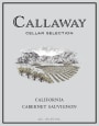 Callaway Cellar Selection Cabernet Sauvignon 2015 Front Label
