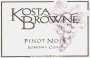 Kosta Browne Sonoma Coast Pinot Noir 2002 Front Label
