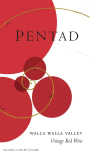 Seven Hills Winery Pentad Red 2015  Front Label