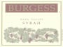 Burgess Syrah 2004 Front Label