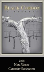 Black Cordon Vineyards Cabernet Sauvignon 2008 Front Label