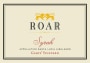 Roar Garys' Vineyard Syrah 2014  Front Label