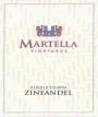 Michael Martella Zinfandel 2004 Front Label