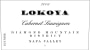 Lokoya Diamond Mountain District Cabernet Sauvignon 2006 Front Label