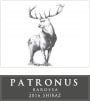 Patronus Barossa Valley Shiraz 2016  Front Label
