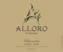 Alloro Vineyard Riservata Pinot Noir 2014 Front Label