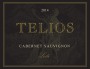 Telios Cabernet Sauvignon 2014  Front Label