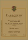 Carpineto Vino Nobile di Montepulciano Riserva 2016  Front Label