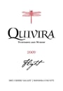 Quivira Flight Zinfandel 2009  Front Label