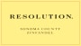 Branham Estate Wines Resolution Zinfandel 2012 Front Label