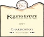 Kuleto Estate Chardonnay 2004 Front Label