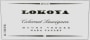 Lokoya Mount Veeder Cabernet Sauvignon 2000 Front Label