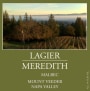 Lagier Meredith Malbec 2015 Front Label
