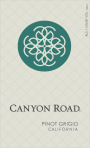 Canyon Road Pinot Grigio 2016 Front Label