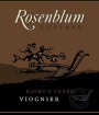 Rosenblum Cellars Kathy's Cuvee Viognier 2012  Front Label