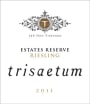 Trisaetum Estates Reserve Riesling 2011  Front Label