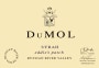 DuMOL Eddie's Patch Syrah 2018  Front Label