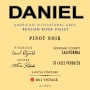 Brack Mountain Wine Company Daniel Laguna Vineyard Pinot Noir 2014 Front Label