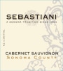 Sebastiani Cabernet Sauvignon 2010  Front Label