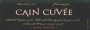 Cain Cuvee 2008 Front Label