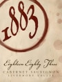 Wente Eighteen Eighty Three Cabernet Sauvignon 2014 Front Label