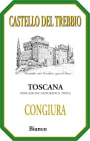 Castello del Trebbio Congiura Bianco 2015  Front Label
