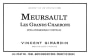 Vincent Girardin Meursault Les Grands Charrons 2014  Front Label