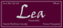 Lea Wines Turner Vineyard Pinot Noir 2009 Front Label