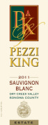 Pezzi King Dry Creek Valley Sauvignon Blanc 2011 Front Label