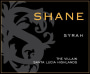 Shane The Villain Syrah 2014  Front Label