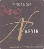 A.P. Vin Rancho Ontiveros Vineyard Pinot Noir 2005 Front Label
