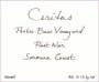 Ceritas Porter-Bass Vineyard Pinot Noir 2015 Front Label