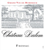 Chateau Dalem (375ML half-bottle) 2019  Front Label