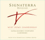 Benziger Sangiacomo Vineyard West Rows Chardonnay 2015  Front Label