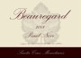 Beauregard Vineyards Pinot Noir 2008 Front Label
