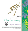 Frey Organic Chardonnay 2015  Front Label