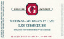 Philippe Gavignet Nuits-St.-Georges Les Chaboeufs Premier Cru 2013  Front Label