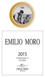 Emilio Moro Tempranillo 2015 Front Label