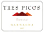 Borsao Tres Picos Garnacha 2007 Front Label