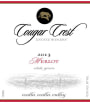 Cougar Crest Estate Merlot 2013  Front Label