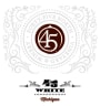 Forty-Five North Vineyard & Winery White 2015 Front Label